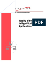 Quality of Service (Qos) in High-Priority Applications: The Conversion Technology Experts