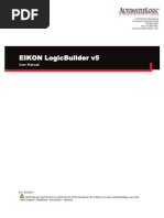 EIKON LogicBuilder v5 User Manual