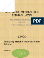 Mid Median Mod Sisihan Lazim