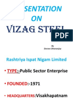 Vizag Steel Presentation - Top Indian Steel Producer