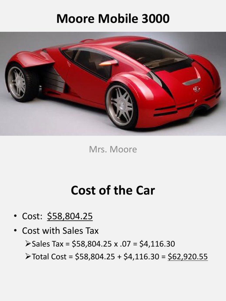 Car Sample | PDF