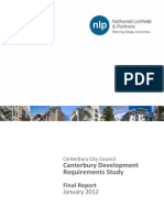 2012-01 Canterbury Development Requirements Study Final Report
