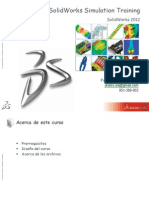 SolidWorks Simulation Training 2012 - Leccion 1