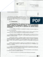 Anulacion Concesion Licencia Colmenar de Oreja