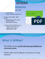 Wireless Networks: Wimax