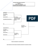 2013 3A Substate Soccer Pairings