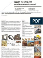 Forma Materiales y Proyecto