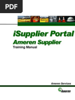 I Supplier Portal Training Manual