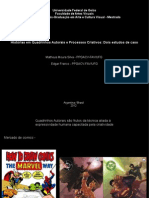 Histórias em Quadrinhos Autorais e Processos Criativos: Dois Estudos de Caso