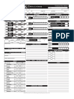 D&D Standard Character Sheets