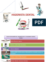 Funciones del higienista dental bajo supervisión odontológica
