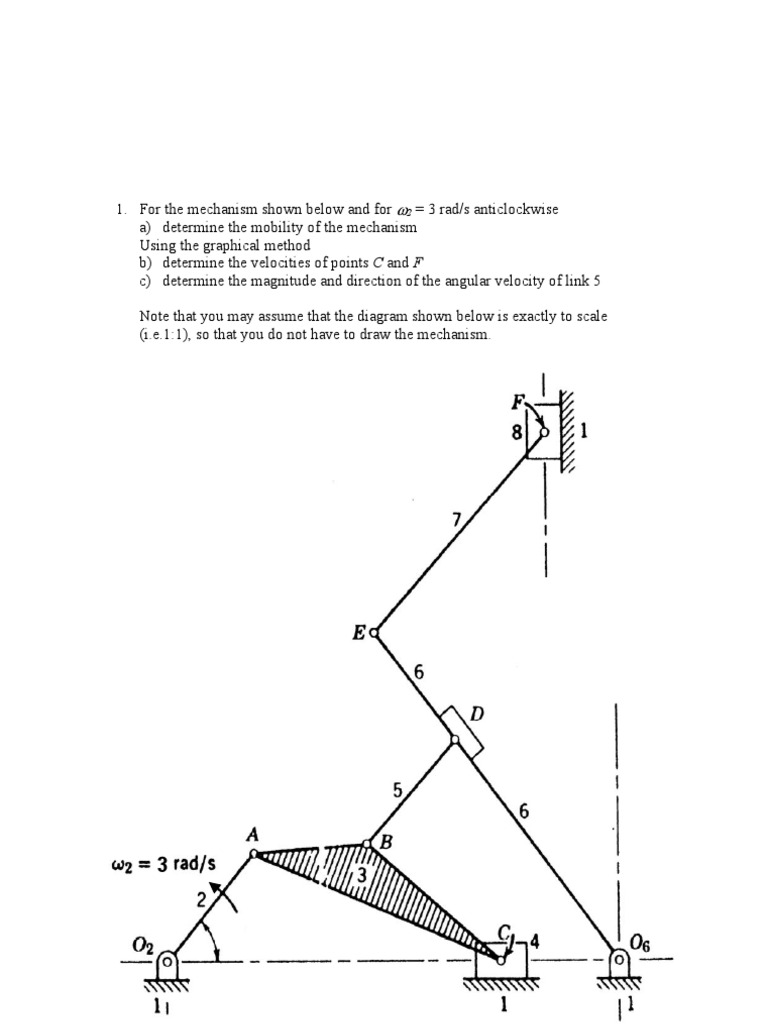 Machine Dynamics PDF Acceleration Velocity