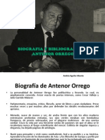 Biografia y Bibliografia de Antenor Orrego