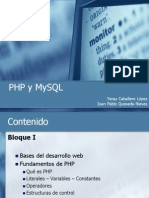 Curso Php y Mysql