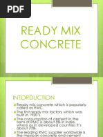 Download Ready Mix Concrete Ppt 01 by Pavan Kumar SN140291843 doc pdf
