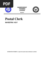 Navedtra - 14317 - Postal Clerk