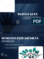 Interfaces Sensores