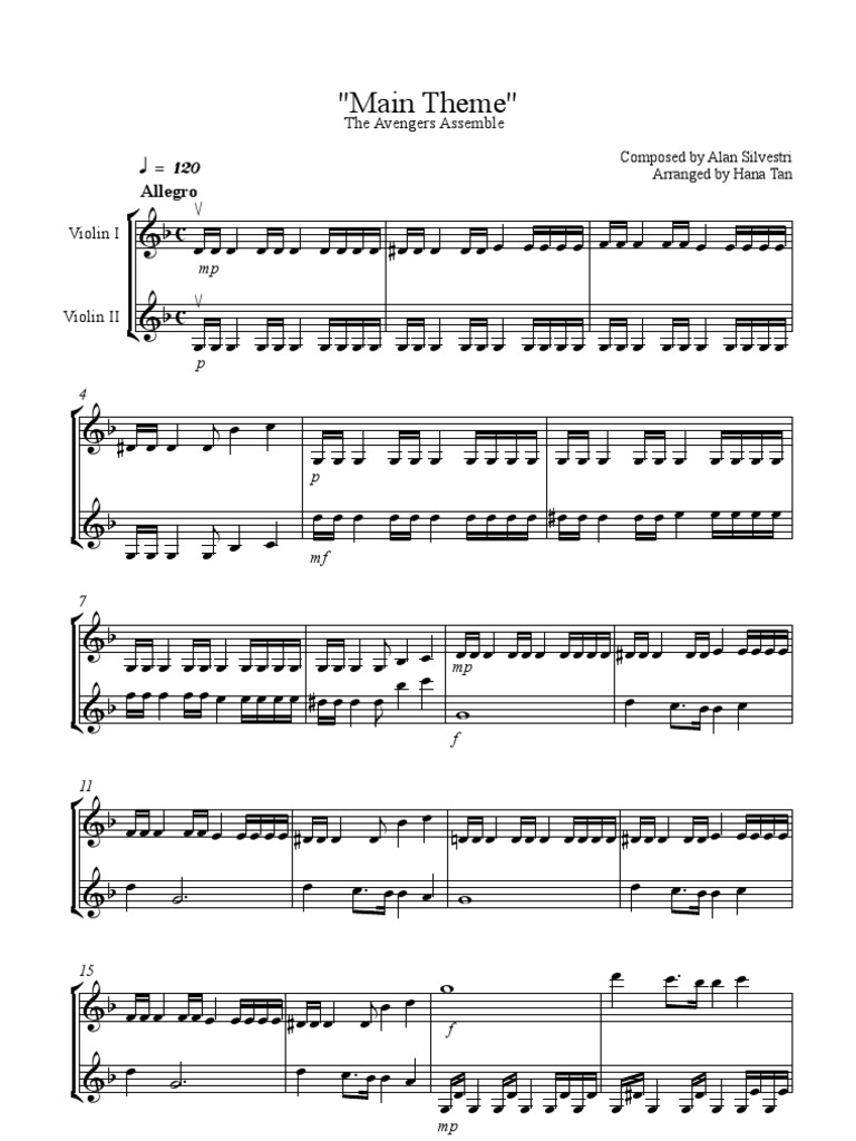 Main Theme The Avengers