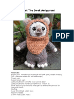 Wicket the Ewok Amigurumi