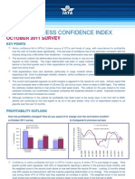 Airline Business Confidence Index: October 2011 Survey