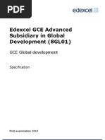 As Global Development Specification