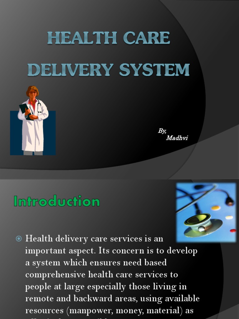 assignment on health care delivery system