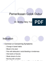 Pemeriksaan Colok Dubur