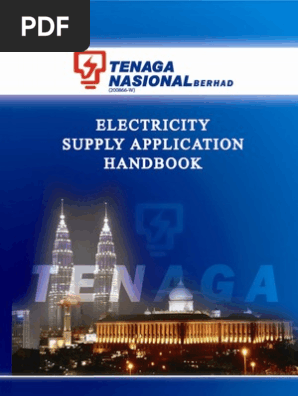 TNB Electricity Supply Application Handbook ESAH  PDF  Mains 