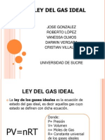 Ley Del Gas Ideal