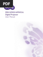 Download BenQ MX 513 by Roman Getman SN140351460 doc pdf