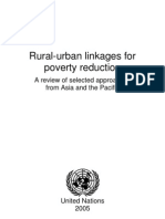 Rural Urban Linkages for Poverty Reduction