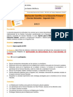 Alfabetizacion Cientifica SEGUNDO CICLO-Presentacion