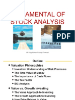 Fundamentals of Stock Analysis