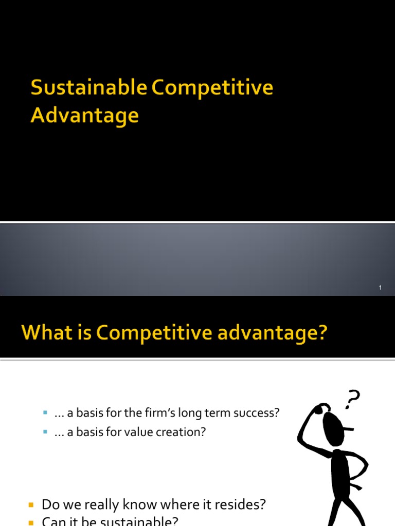 literature review on sustainable competitive advantage