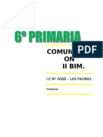 Comunicacion II Bim