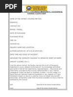 Telkom Cellphone Insurance Claim Form | PDF | Mobile Technology ...