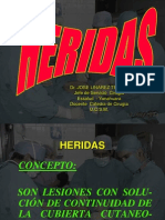 Clasificación y tratamiento de heridas