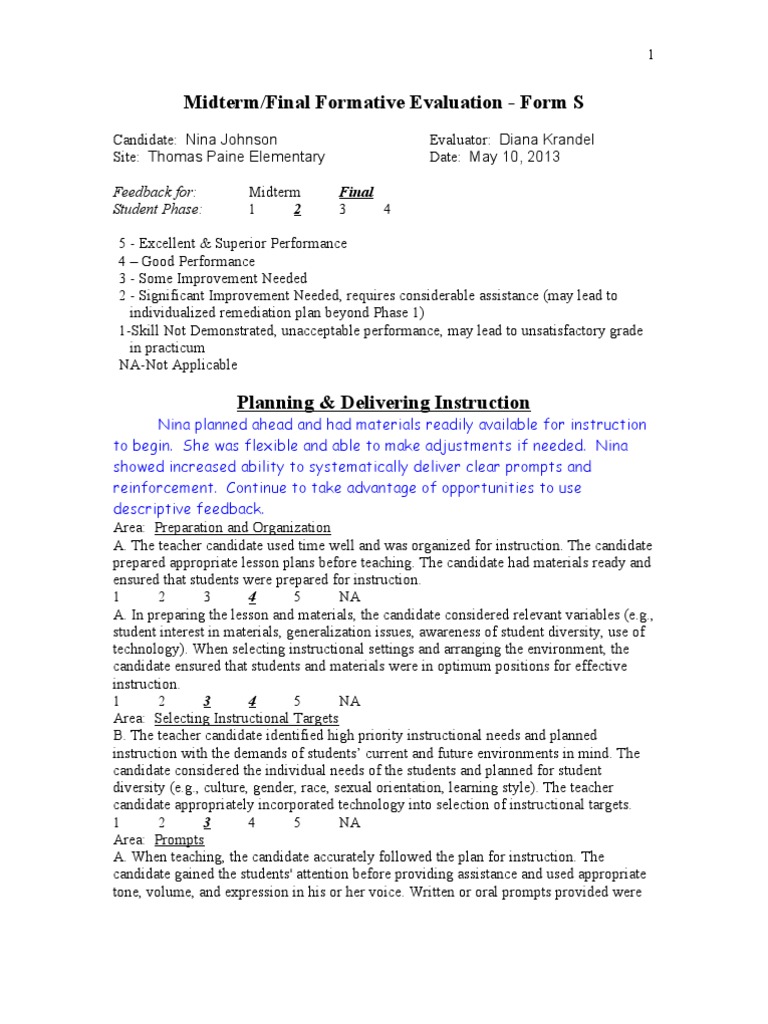 Final Review | Lesson Plan | Teachers