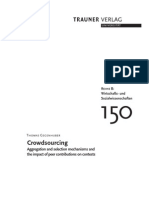 Crowdsourcing: Aggregation and Selection Mechanisms and The Impact of Peer Contributions On Contests