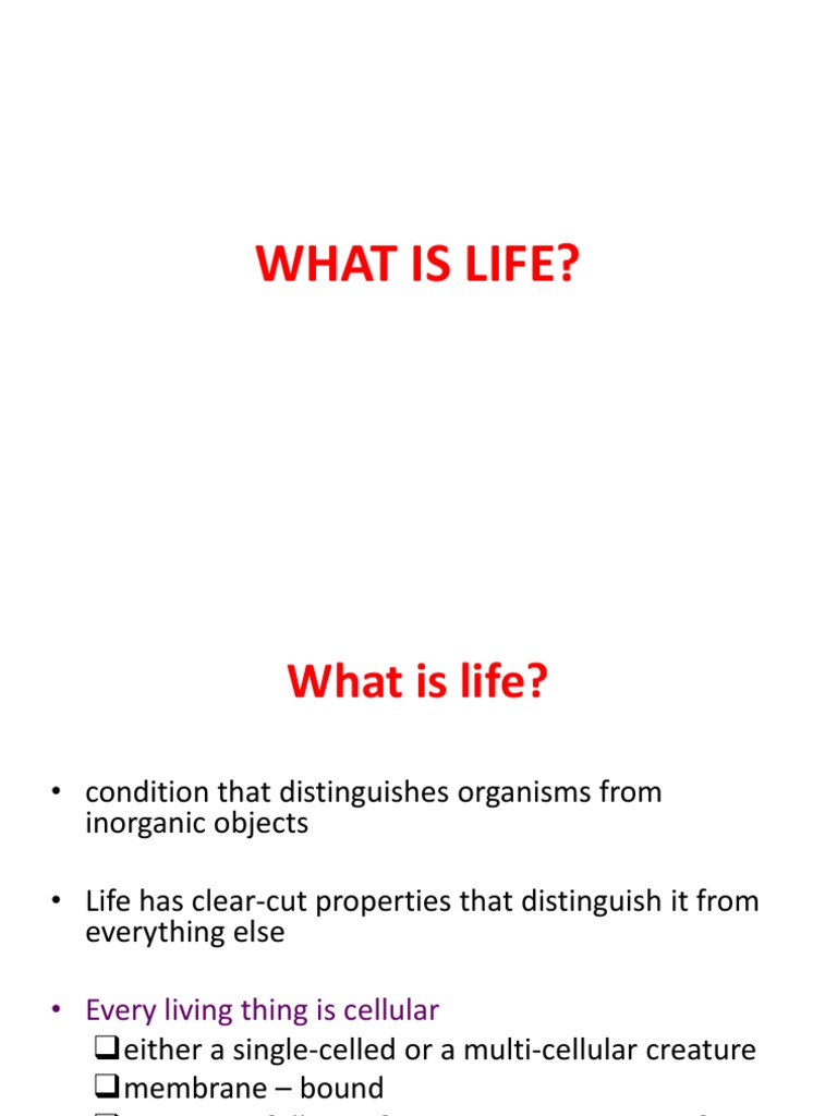 What Is Life? | PDF | Biomolecules | Macromolecules