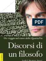 Discorsi Di Un Filosofo, Jordi Cabestany