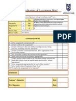 Internal Verification of Assignment Brief: Evaluation Criteria 1 Draft Final Brief