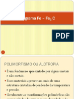 Diagrama Fe - Fe3 C PDF