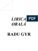 Radu Gyr- Lirica Orala