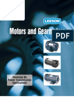 Motors and Gearmotors: Focusing On Power Transmission Applications