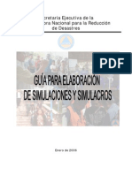 Guia para Elaboracion de Simulaciones y Simulacros