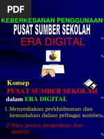 Download Keberkesanan Penggunaan Pusat Sumber Sekolah Era Digital by Ensiklopedia Pendidikan Malaysia SN14043425 doc pdf