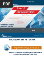 Download Briefing SKRIPSI Ganjil 2013 2014 Revisi 31 Maret 2013 by Garto Emmanuel Salim SN140436416 doc pdf