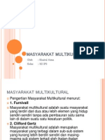 Masyarakat Multikultural