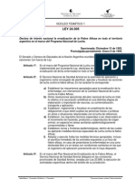 Ley 24.305.  Erradicación de la Fiebre Aftosa